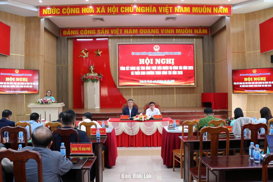 Quang cảnh hội nghị.
