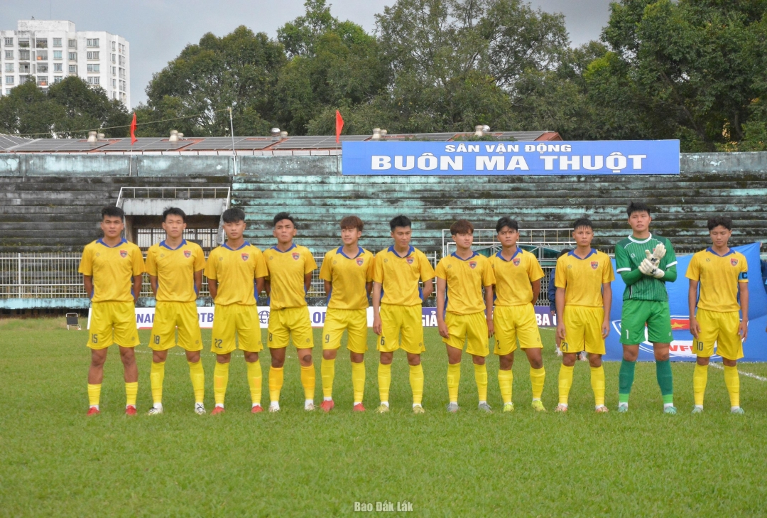 Các cầu thủ U19 Đắk Lắk vừa cọ xát tại Giải bóng đá hạng Ba quốc gia đã sẵn sàng cho vòng chung kết,