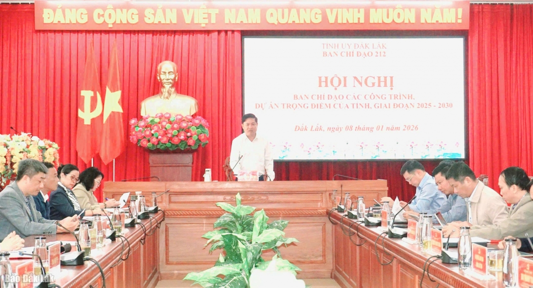 Ủy viên dự khuyết Trung ương Đảng, Bí thư Tỉnh ủy Lương Nguyễn Minh Triết đã chủ trì Hội nghị 