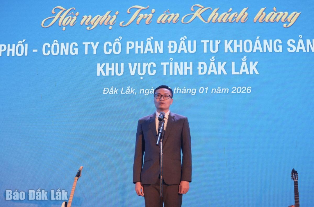 ông Vũ Quang Bắc - Tổng Giám đốc Công ty Xuân Thành gửi lời cảm ơn những khách hàng, đối tác