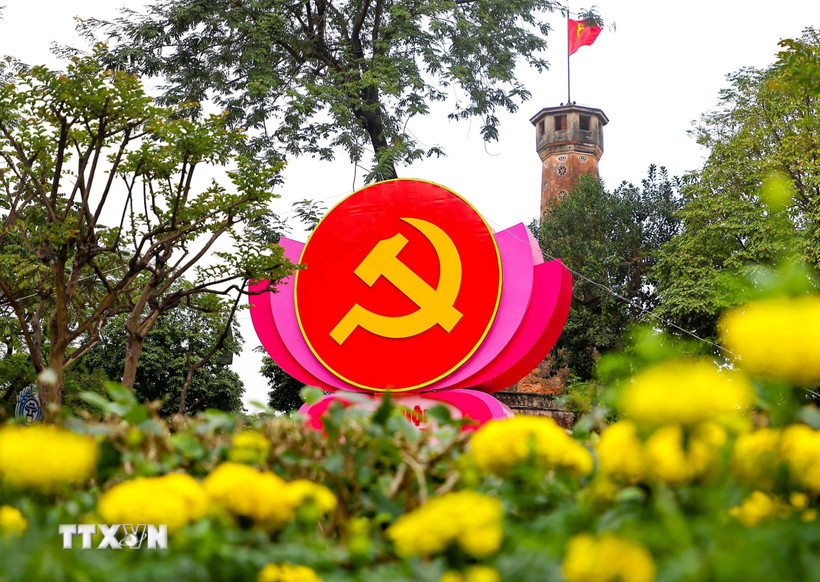 Đại hội đại biểu toàn quốc lần thứ XIV của Đảng sẽ diễn ra từ ngày 19 đến 25/1/2026. Ảnh: TTXVN