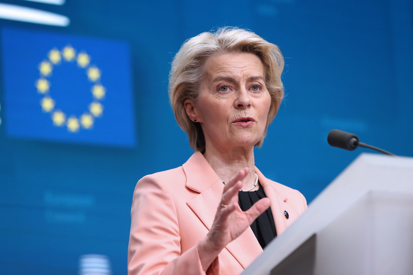 Chủ tịch Ủy ban châu Âu (EC) Ursula von der Leyen. Ảnh: TTXVN