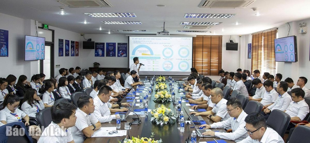 Quang cảnh hội nghị tổng kết.