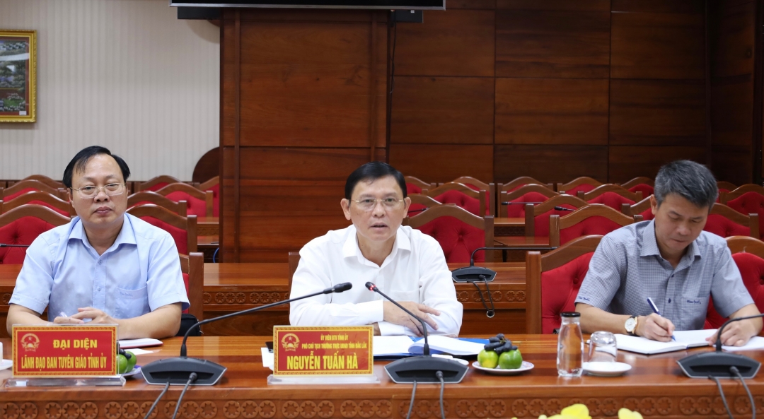 Phó Chủ tịch UBND tỉnh Nguyễn Tuấn Hà