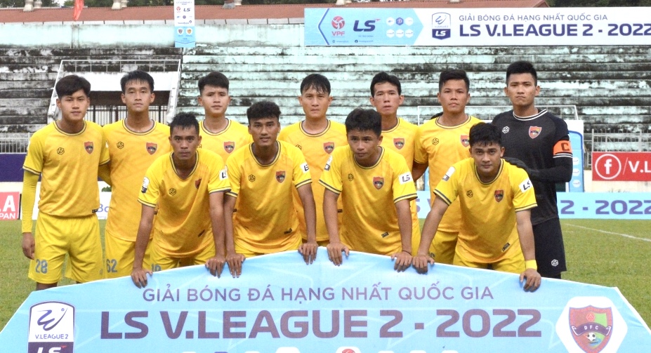 Câu lạc bộ bóng đá Đắk Lắk dự mùa giải  2022. Ảnh minh hoạ