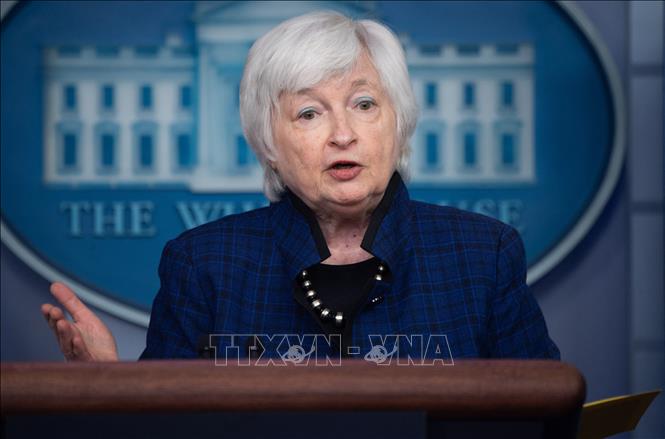 Bộ trưởng Tài chính Mỹ Janet Yellen. Ảnh: THX/TTXVN