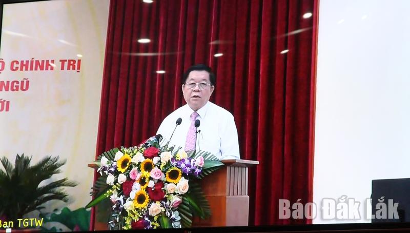 đồng chí Nguyễn Trọng Nghĩa, Bí thư Trung ương Đảng, Trưởng Ban Tuyên giáo Trung ương 