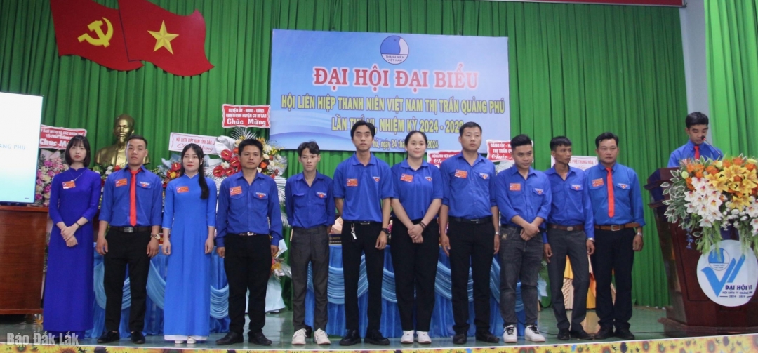 Đại hội Hội LHTN thị trấn Quảng Phú (huyện Cư Mgar) là 1 trong 2 đại hội điểm cấp cơ sở của tỉnh.