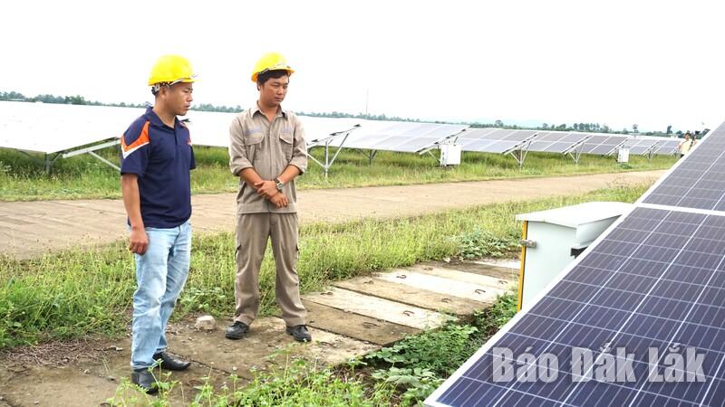 Cụm nhà máy điện mặt trời Sêrêpốk 1 và Quang Minh (thôn 9, xã Ea Wer, huyện Buôn Đôn) 