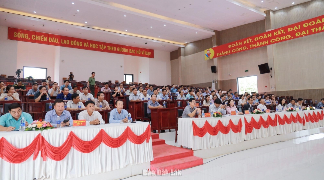 Đại biểu tham dự tại hội nghị.