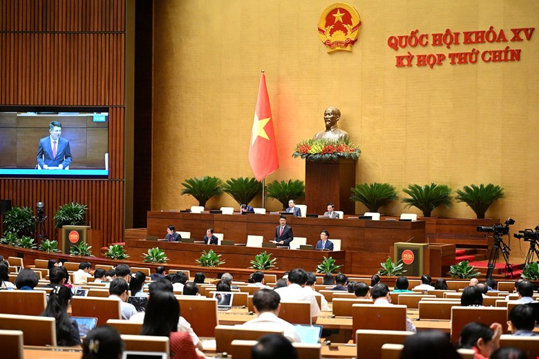 Quang cảnh phiên làm việc. Ảnh: quochoi.vn