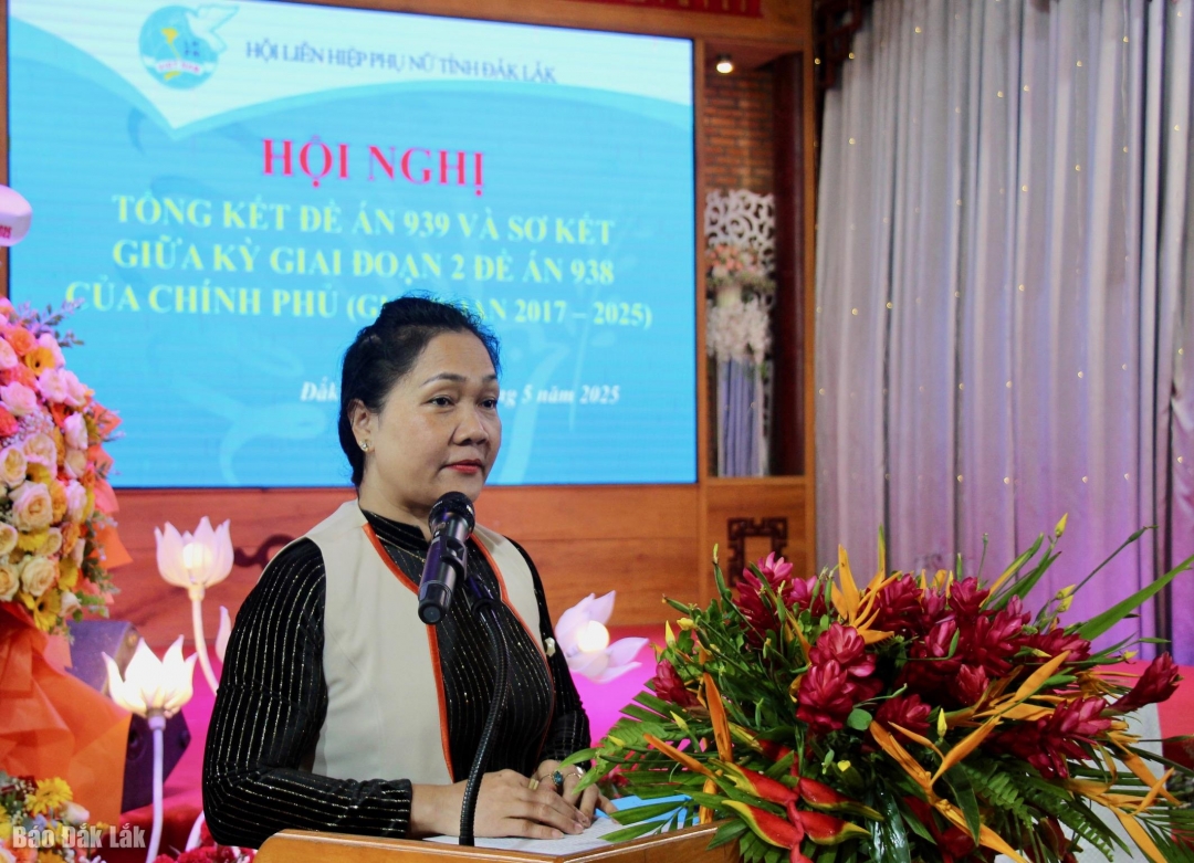 Chủ tịch Hội LHPN tỉnh Tô Thị Tâm