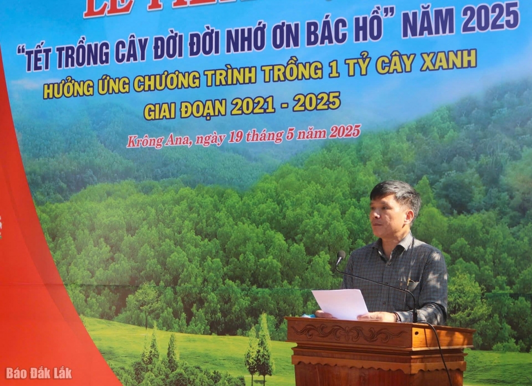 Phó Chủ tịch UBND huyện Kr ông Ana Nguyễn Minh Đông