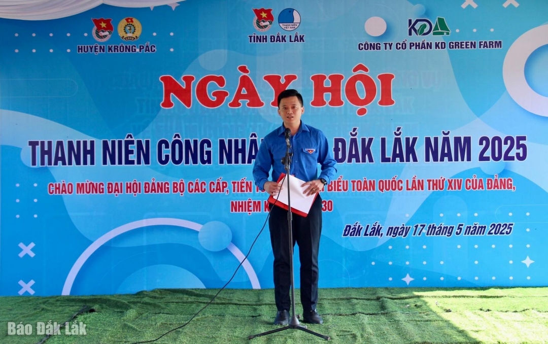 Phó Chủ tịch Hội LHTN Việt Nam tỉnh Dương Thanh Phúc 