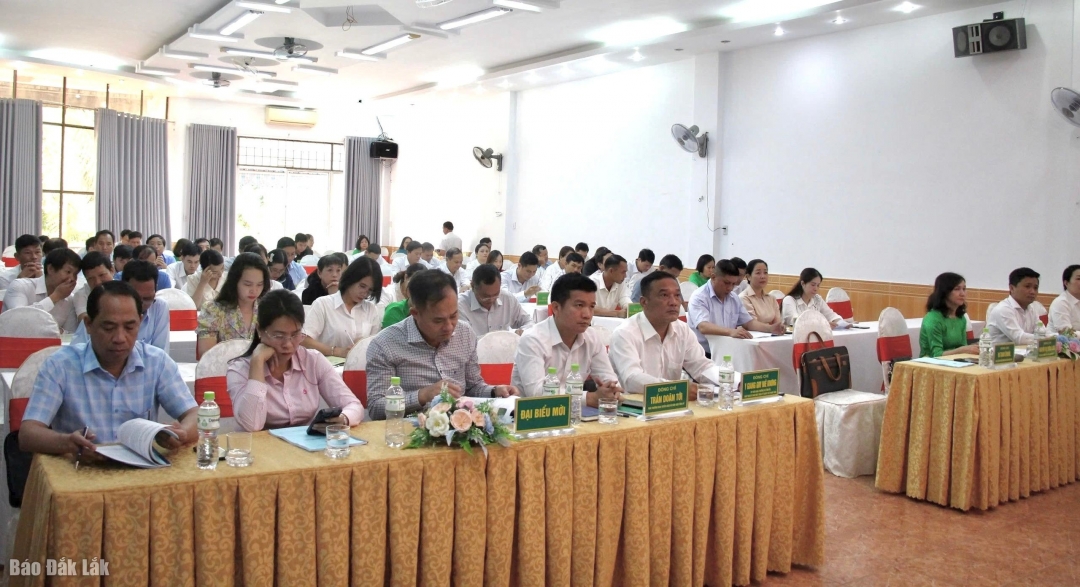 Các đại biểu tham dự hội nghị.