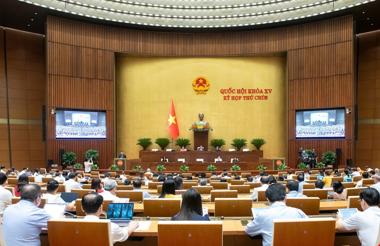 Quang cảnh phiên làm việc. Ảnh: quochoi.vn