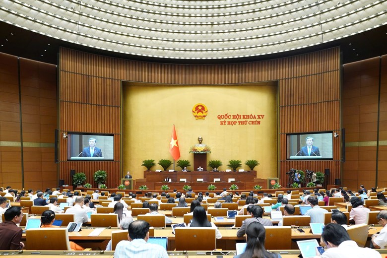 Quang cảnh phiên làm việc. Ảnh: quochoi.vn