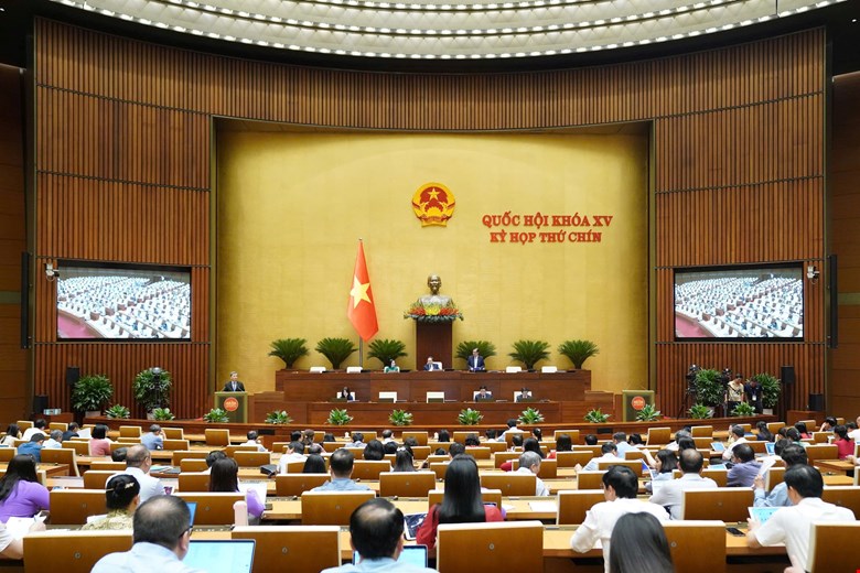 Quang cảnh phiên làm việc. Ảnh: quochoi.vn