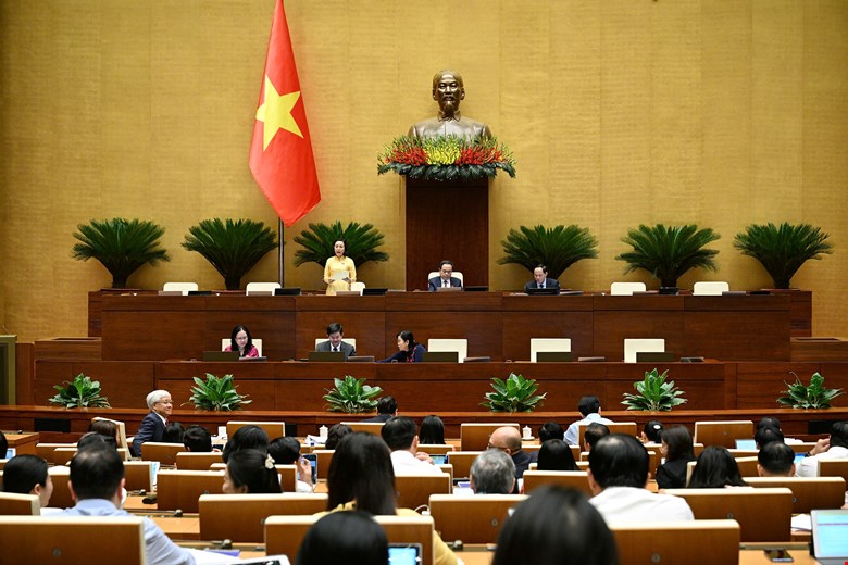 Quang cảnh phiên làm việc. Ảnh: quochoi.vn