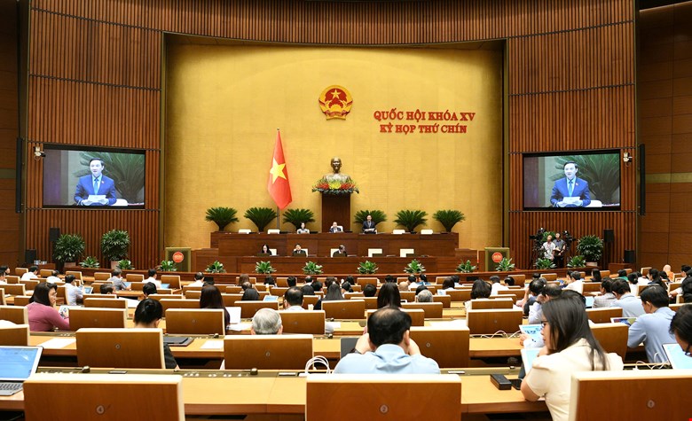 Quang cảnh phiên làm việc. Ảnh: quochoi.vn