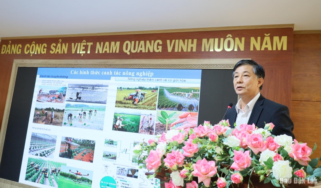 Phó GS-TS. Nguyễn Văn Nam, Phó hiệu Trưởng Trường Đại học Tây Nguyên.