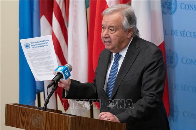 Tổng thư ký LHQ Antonio Guterres. Ảnh: THX/TTXVN