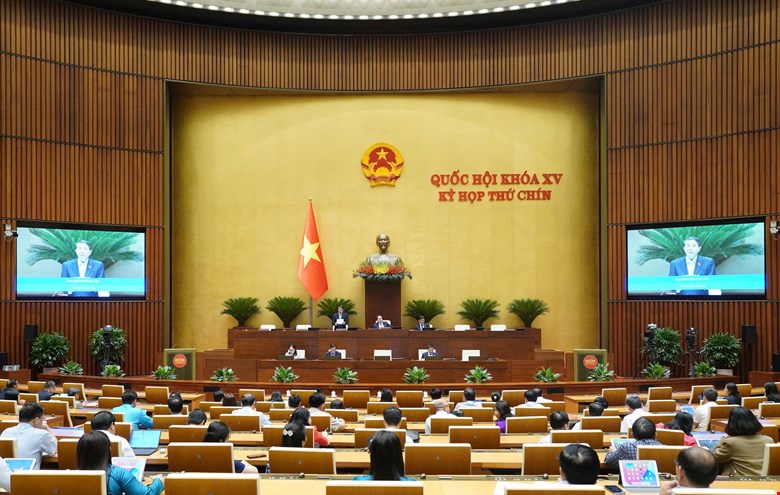 Quang cảnh phiên làm việc. Ảnh: quochoi.vn