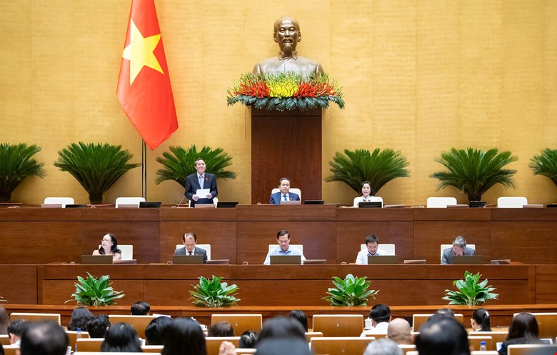 Quang cảnh phiên làm việc. Ảnh: quochoi.vn