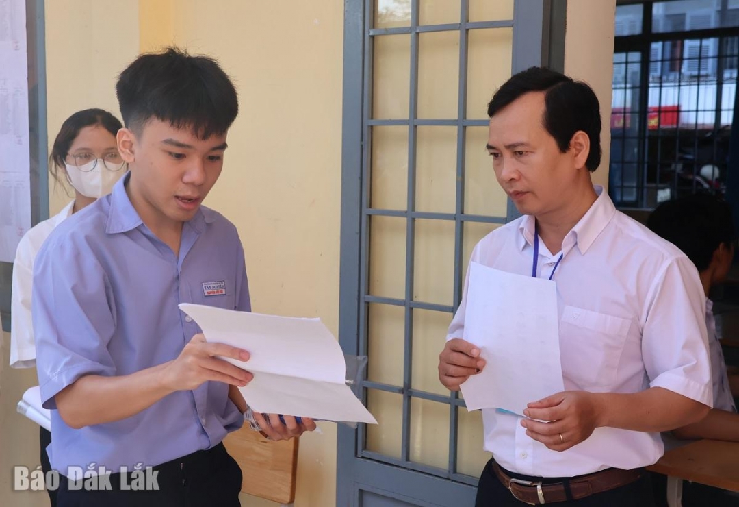 Thí sinh tham dự Kỳ thi tốt nghiệp THPT năm 2024.