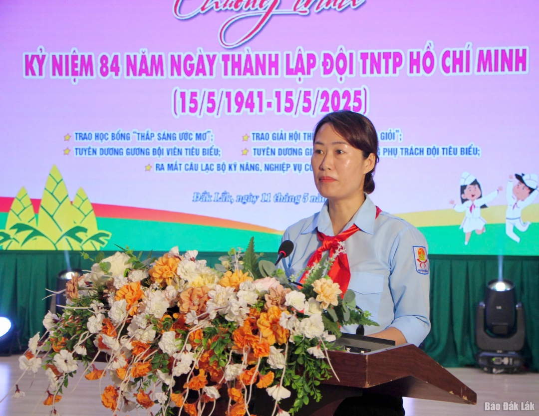 phát biểu tại chương trình.