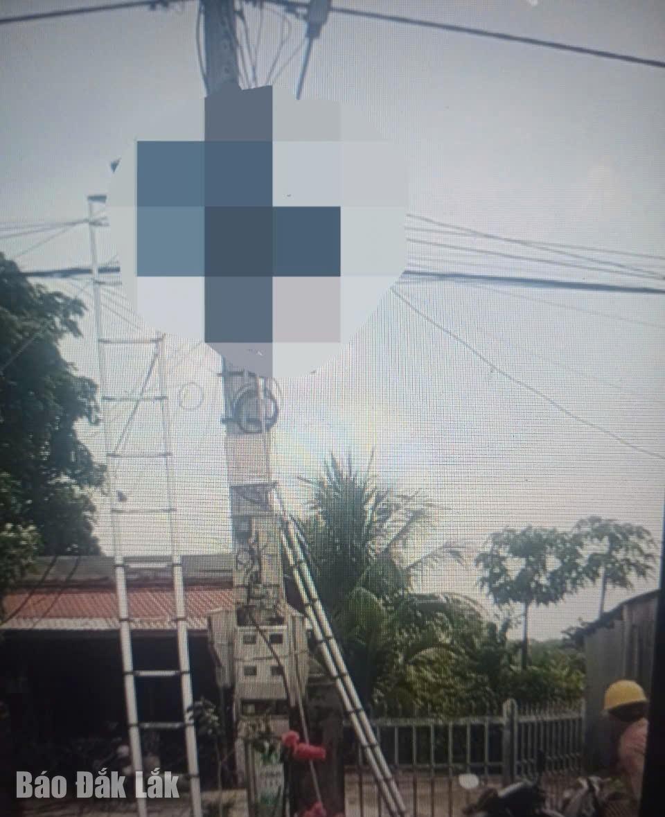 Hiện trường xảy ra vụ việc thương tâm.