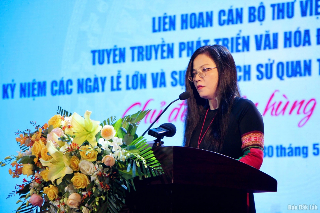 phát biểu tại Liên hoan.