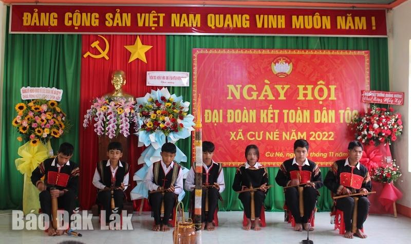 Ngày hội Đại đoàn kết xã Cư Né (huyện Krông Búk).