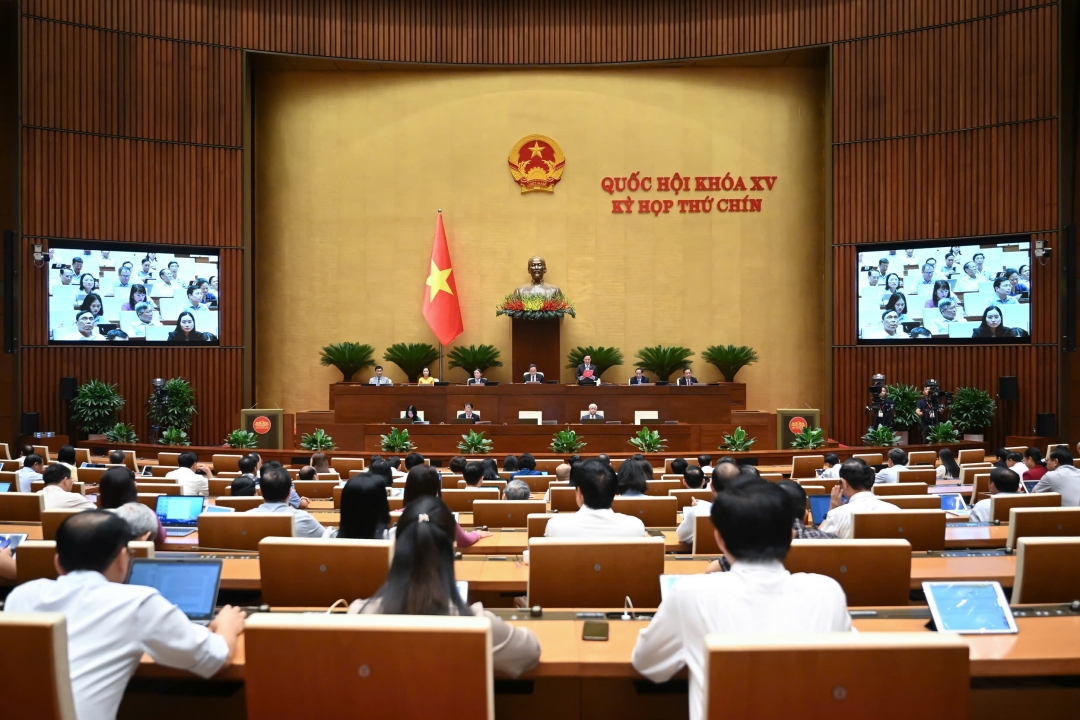 Quang cảnh phiên làm việc. Ảnh: quochoi.vn