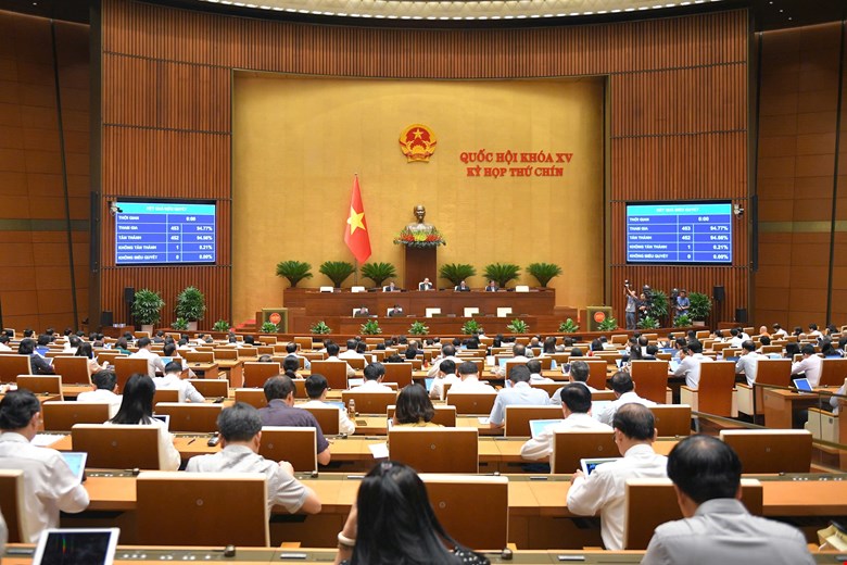 Quang cảnh phiên làm việc. Ảnh: quochoi.vn
