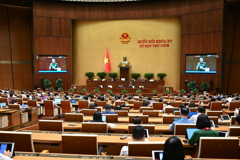 Quang cảnh phiên làm việc. Ảnh: quochoi.vn