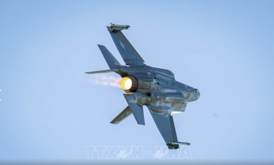 Máy bay chiến đấu tàng hình F-35 do hãng Lockheed Martin của Mỹ chế tạo. Ảnh: PAP/TTXVN
