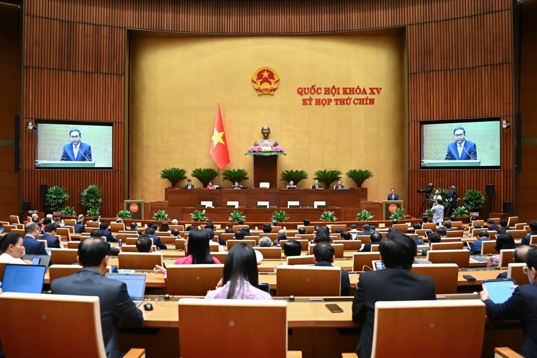 Quang cảnh phiên bế mạc. Ảnh: quochoi.vn