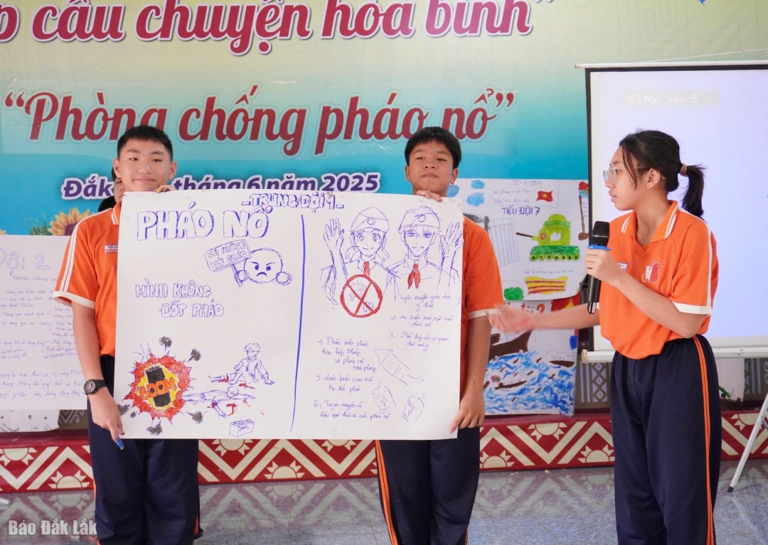 Tham gia chuyên đề Phòng, chống pháo nổ.