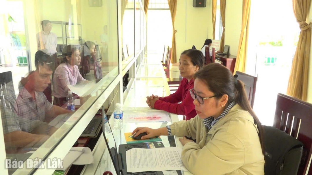 Người dân xã Pơng Drang mới 