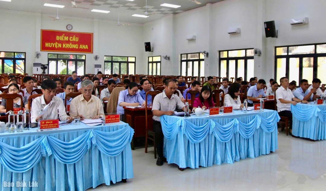 Các đại biểu tham dự hội nghị.