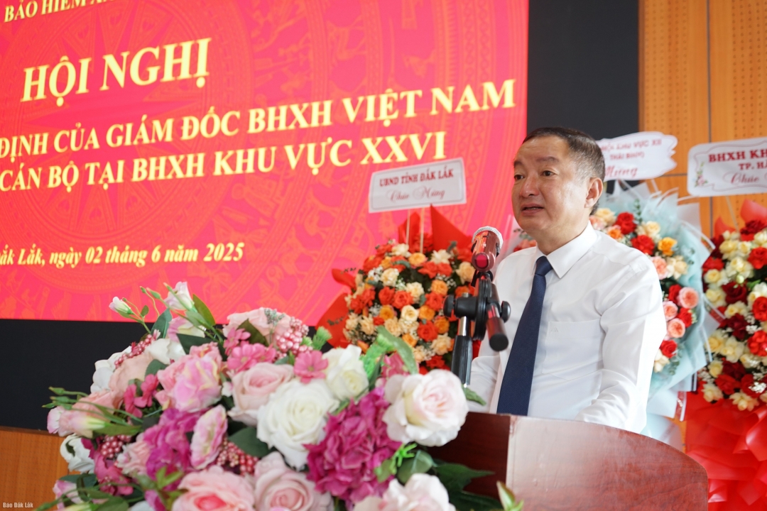 ông Trần Mạnh Toàn Giám đốc BHXH khu vực XXVI 