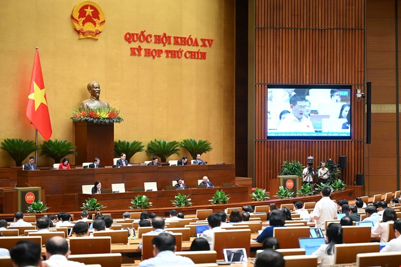 Quang cảnh phiên làm việc. Ảnh: quochoi.vn