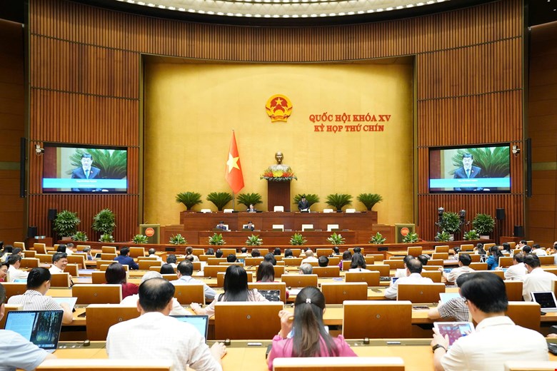 Quang cảnh phiên làm việc. Ảnh: quochoi.vn