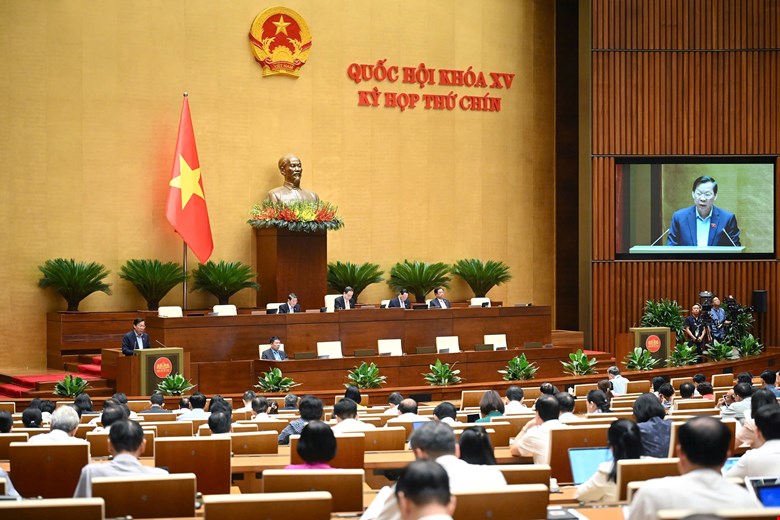 Quang cảnh phiên làm việc. Ảnh: quochoi.vn