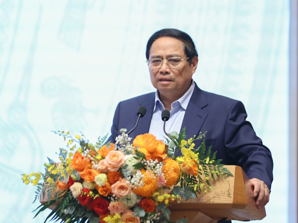 Thủ tướng Chính phủ Phạm Minh Chính phát biểu chỉ đạo.