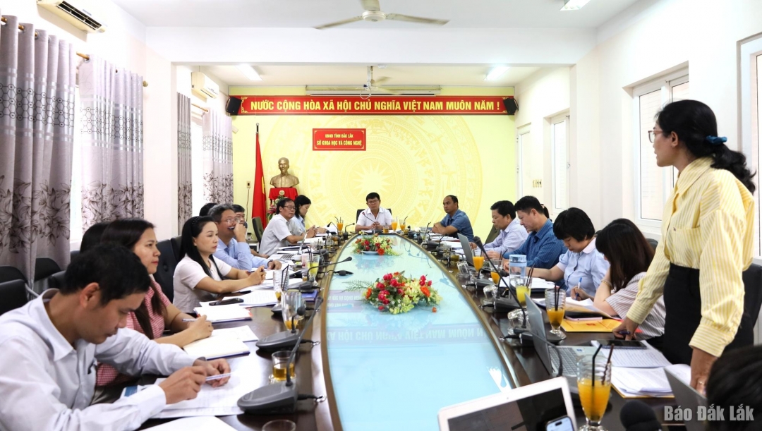 Các đại biểu tham dự buổi giám sát.