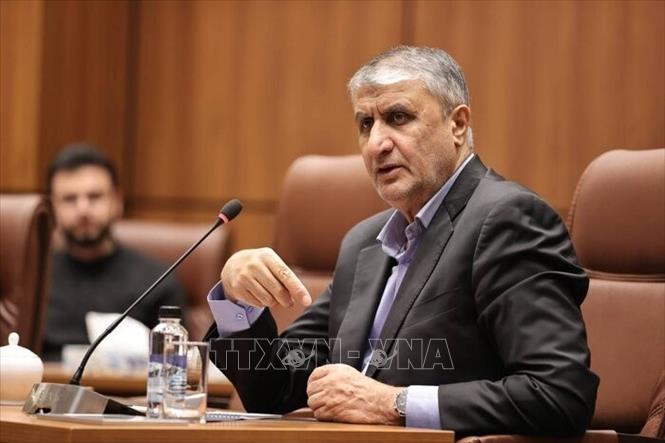 Người đứng đầu Tổ chức Năng lượng nguyên tử Iran Mohammad Eslami. Ảnh tư liệu: IRNA/TTXVN