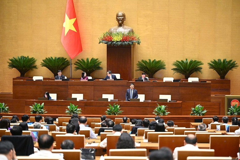 Quang cảnh phiên làm việc. Ảnh: quochoi.vn