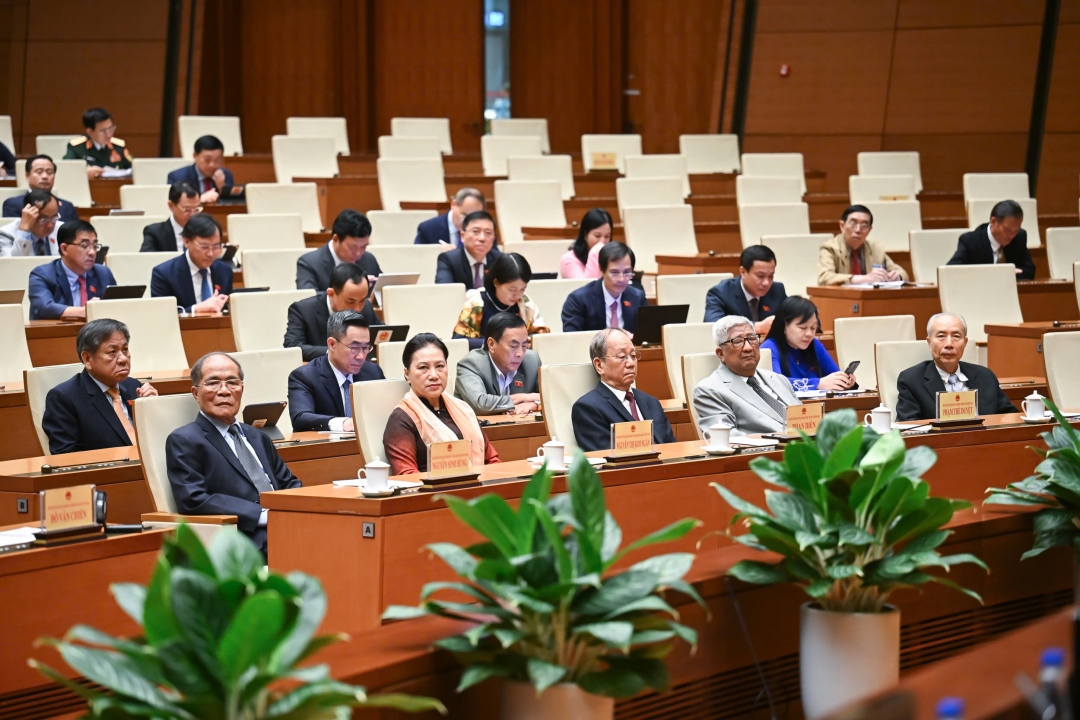 Đại biểu dự phiên bế mạc. Ảnh: quochoi.vn